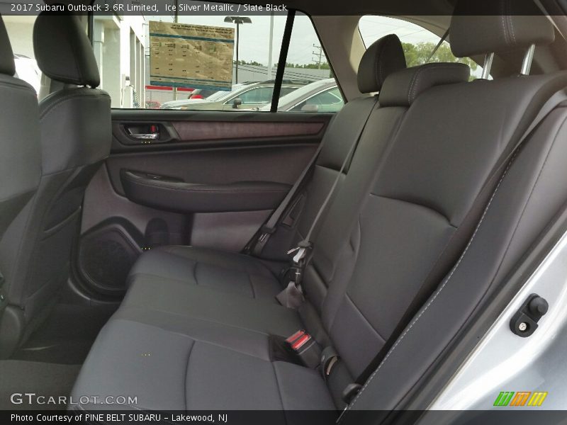 Rear Seat of 2017 Outback 3.6R Limited
