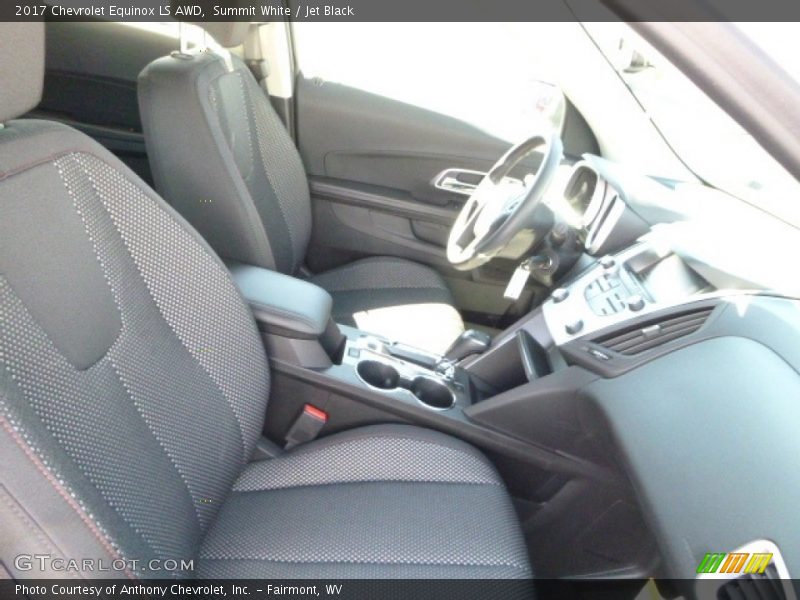 Summit White / Jet Black 2017 Chevrolet Equinox LS AWD