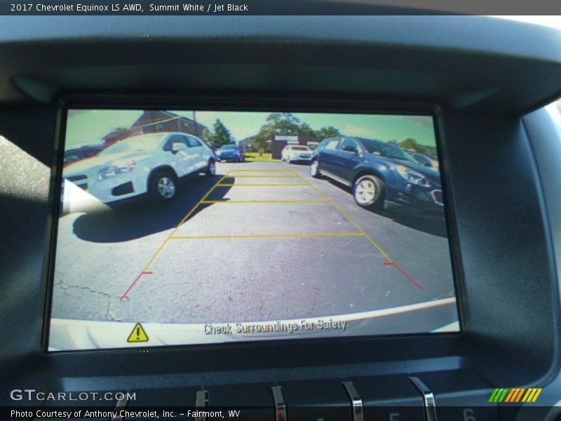 Summit White / Jet Black 2017 Chevrolet Equinox LS AWD