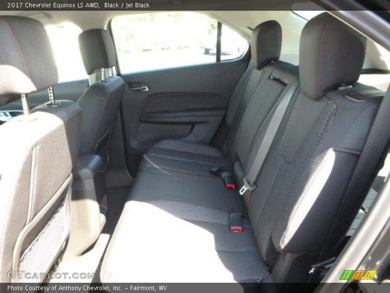 Black / Jet Black 2017 Chevrolet Equinox LS AWD