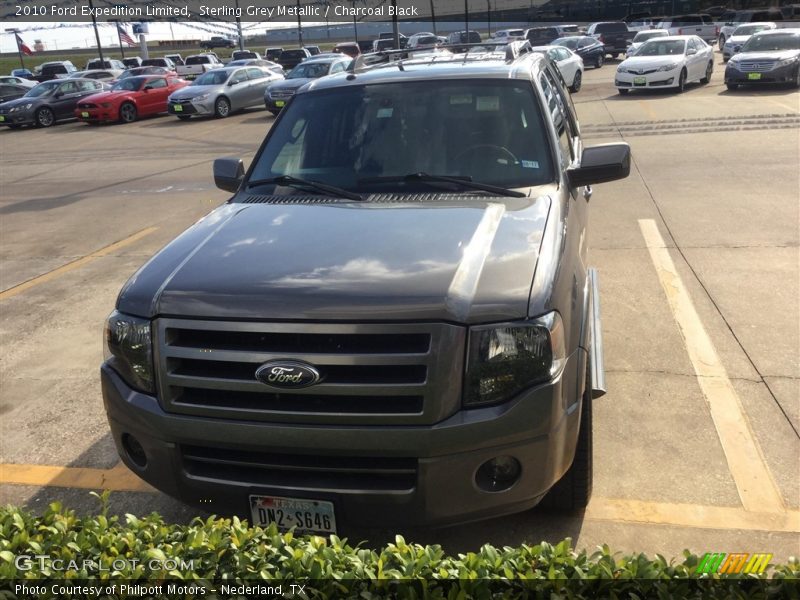 Sterling Grey Metallic / Charcoal Black 2010 Ford Expedition Limited