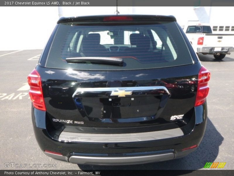 Black / Jet Black 2017 Chevrolet Equinox LS AWD