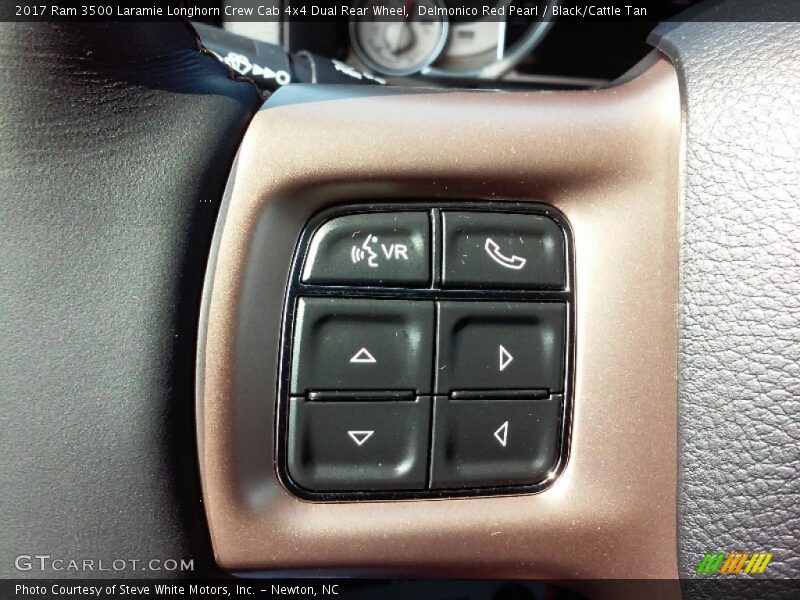 Controls of 2017 3500 Laramie Longhorn Crew Cab 4x4 Dual Rear Wheel