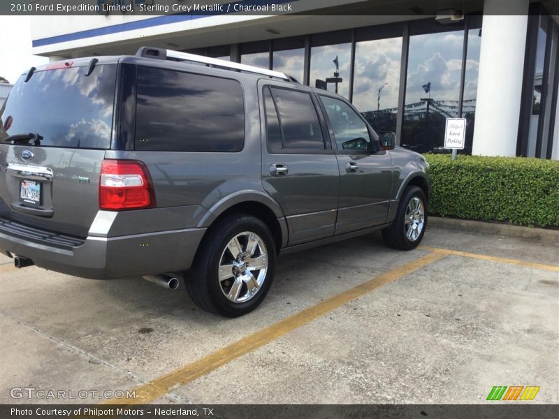Sterling Grey Metallic / Charcoal Black 2010 Ford Expedition Limited