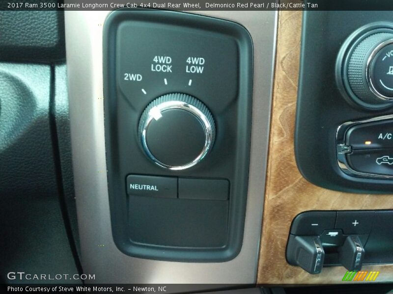Controls of 2017 3500 Laramie Longhorn Crew Cab 4x4 Dual Rear Wheel