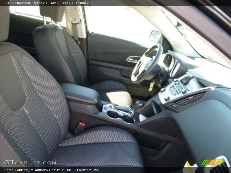 Black / Jet Black 2017 Chevrolet Equinox LS AWD