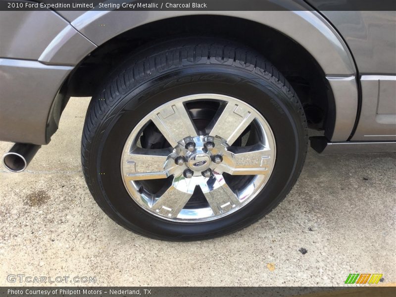 Sterling Grey Metallic / Charcoal Black 2010 Ford Expedition Limited