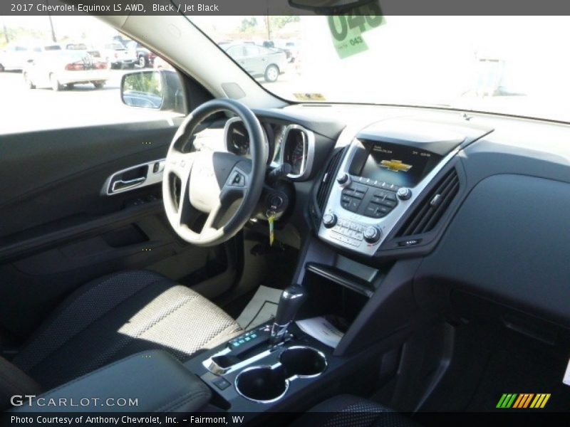 Black / Jet Black 2017 Chevrolet Equinox LS AWD