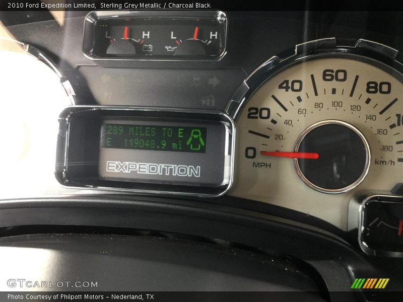 Sterling Grey Metallic / Charcoal Black 2010 Ford Expedition Limited