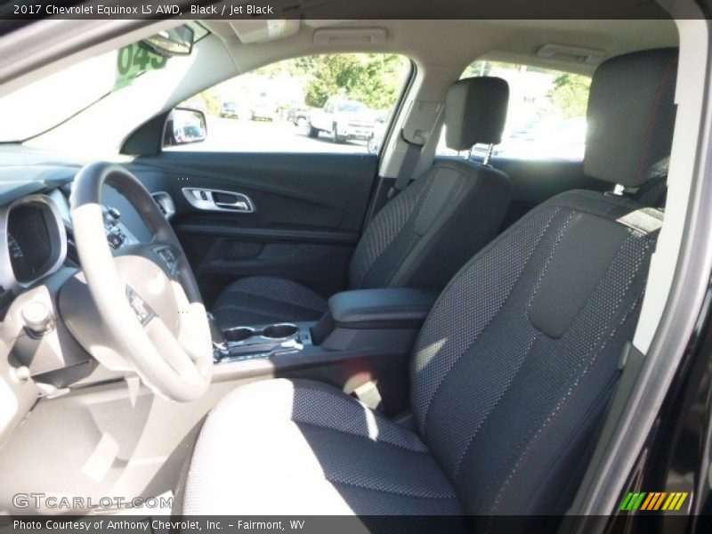 Black / Jet Black 2017 Chevrolet Equinox LS AWD
