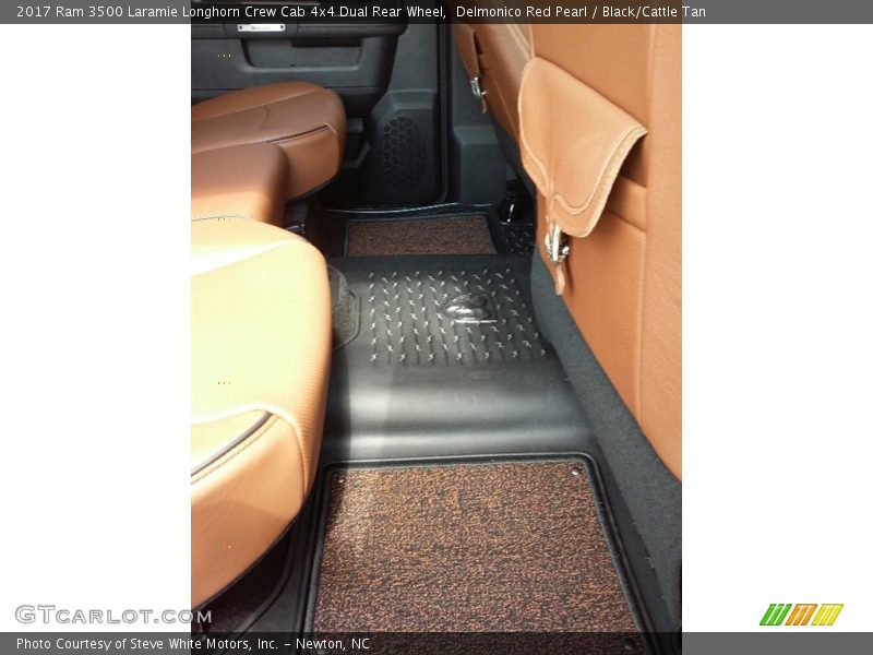 Delmonico Red Pearl / Black/Cattle Tan 2017 Ram 3500 Laramie Longhorn Crew Cab 4x4 Dual Rear Wheel