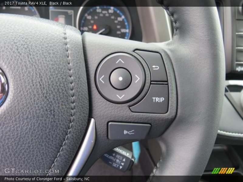 Controls of 2017 RAV4 XLE