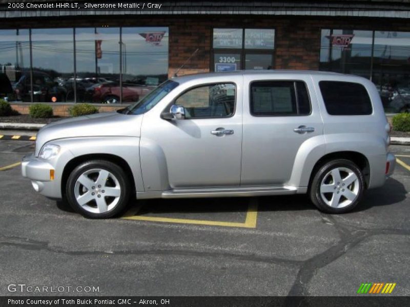 Silverstone Metallic / Gray 2008 Chevrolet HHR LT