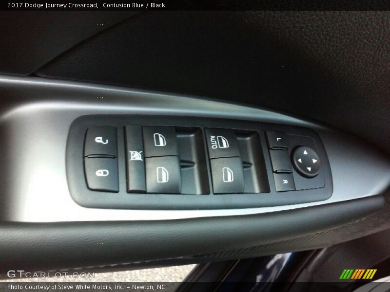 Contusion Blue / Black 2017 Dodge Journey Crossroad
