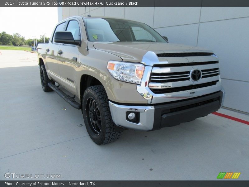 Front 3/4 View of 2017 Tundra SR5 TSS Off-Road CrewMax 4x4