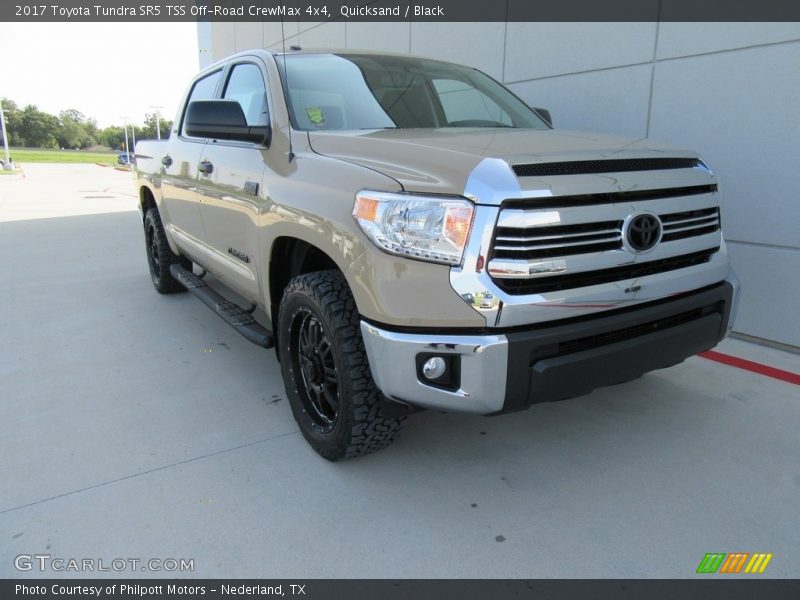 Quicksand / Black 2017 Toyota Tundra SR5 TSS Off-Road CrewMax 4x4