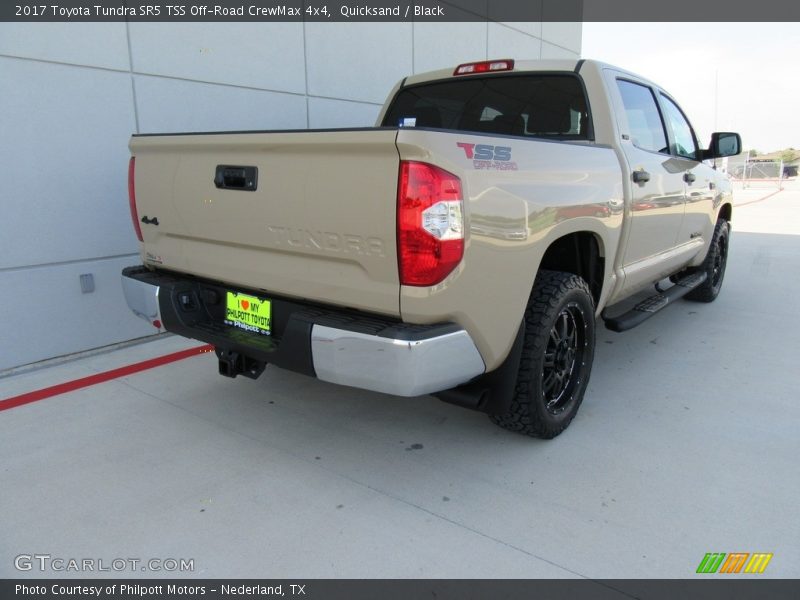 Quicksand / Black 2017 Toyota Tundra SR5 TSS Off-Road CrewMax 4x4