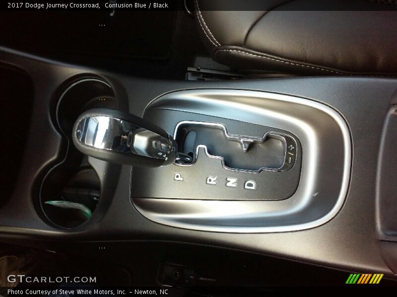 Contusion Blue / Black 2017 Dodge Journey Crossroad