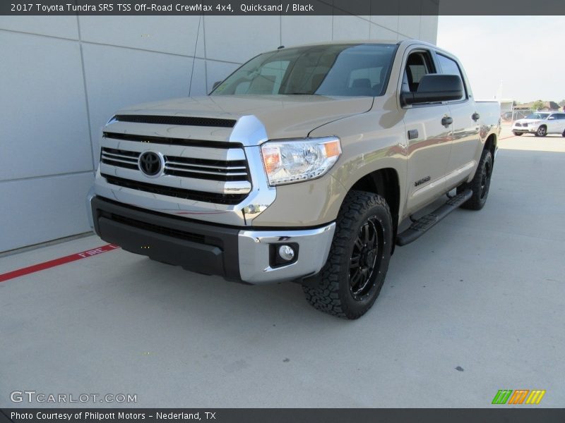 Quicksand / Black 2017 Toyota Tundra SR5 TSS Off-Road CrewMax 4x4