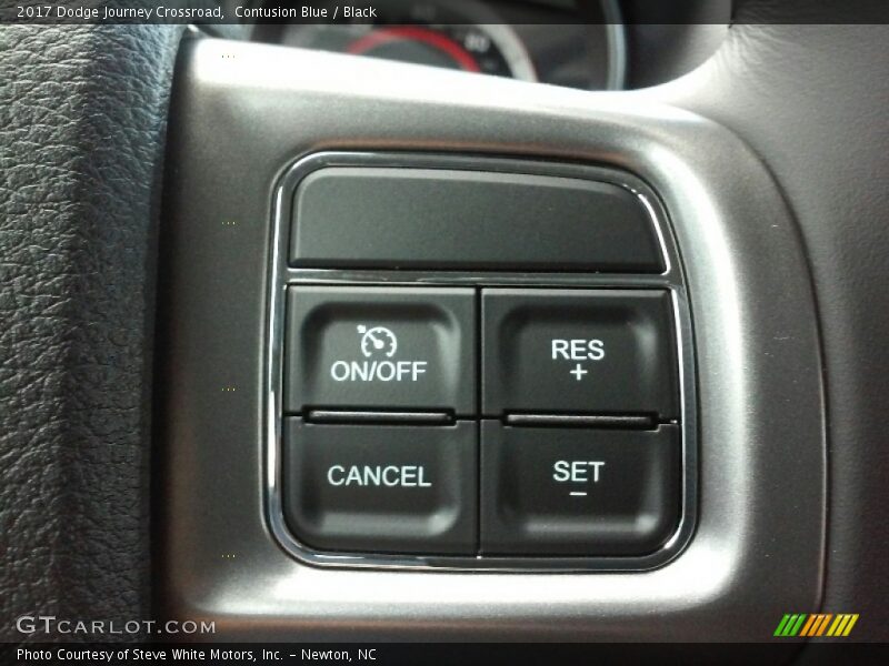 Contusion Blue / Black 2017 Dodge Journey Crossroad
