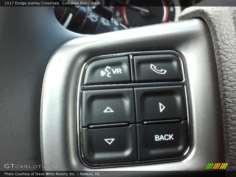 Contusion Blue / Black 2017 Dodge Journey Crossroad