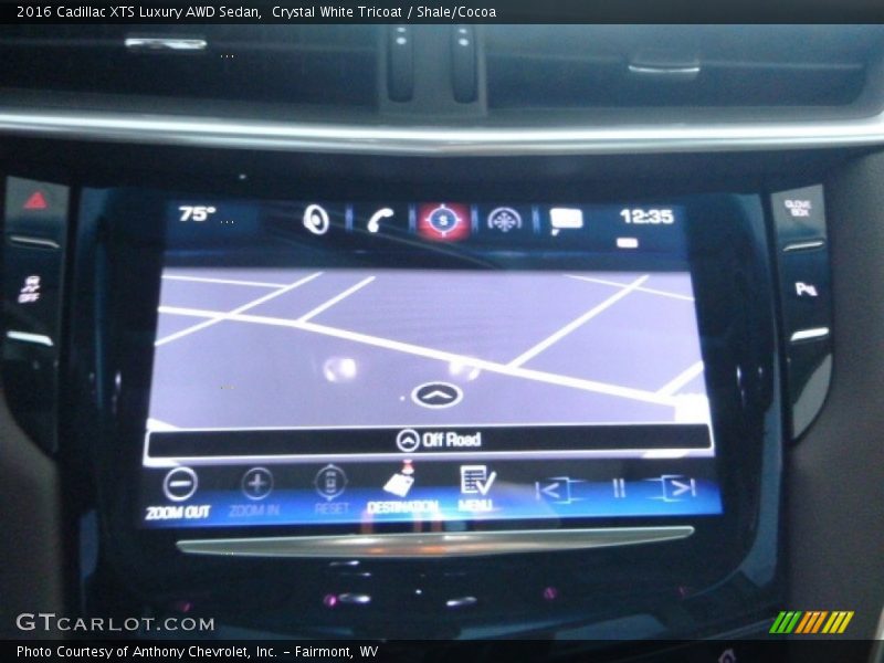 Crystal White Tricoat / Shale/Cocoa 2016 Cadillac XTS Luxury AWD Sedan
