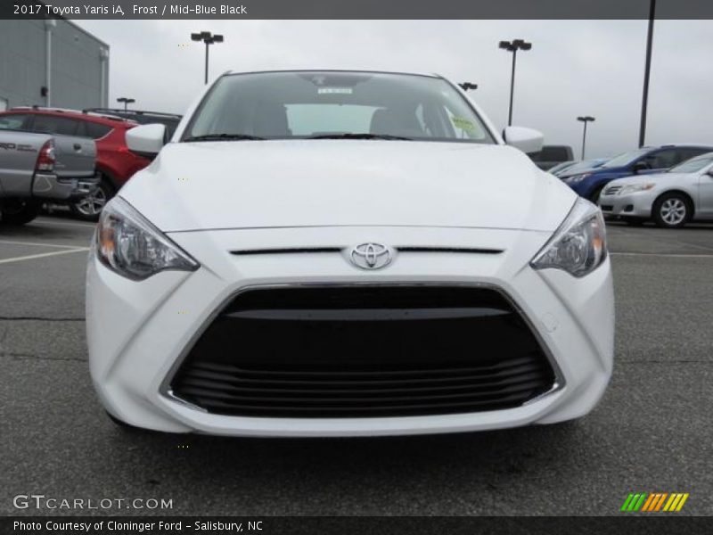Frost / Mid-Blue Black 2017 Toyota Yaris iA