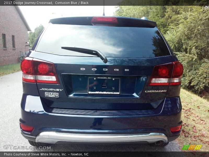 Contusion Blue / Black 2017 Dodge Journey Crossroad