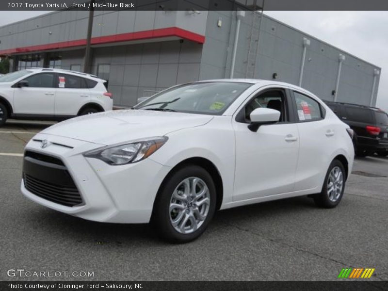 Frost / Mid-Blue Black 2017 Toyota Yaris iA