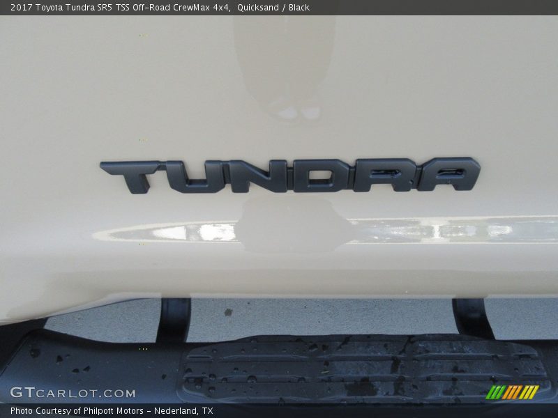  2017 Tundra SR5 TSS Off-Road CrewMax 4x4 Logo