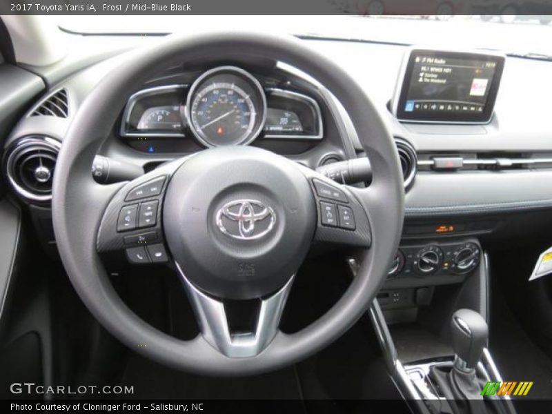 Frost / Mid-Blue Black 2017 Toyota Yaris iA