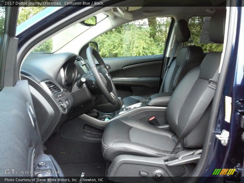  2017 Journey Crossroad Black Interior
