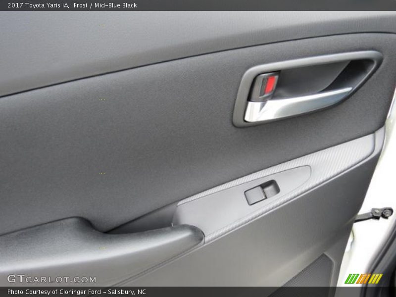 Frost / Mid-Blue Black 2017 Toyota Yaris iA