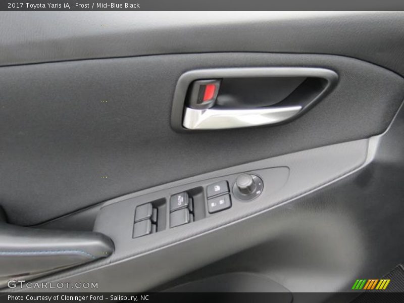 Frost / Mid-Blue Black 2017 Toyota Yaris iA