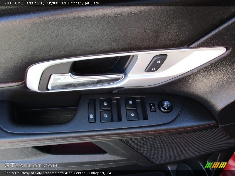 Crystal Red Tintcoat / Jet Black 2015 GMC Terrain SLE