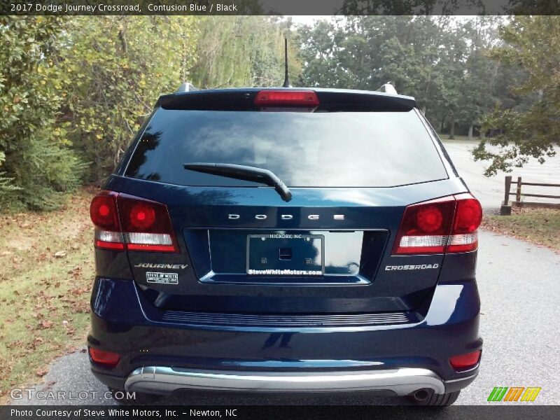 Contusion Blue / Black 2017 Dodge Journey Crossroad