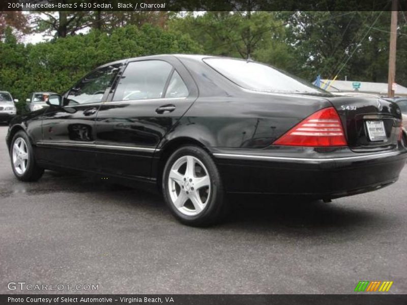 Black / Charcoal 2004 Mercedes-Benz S 430 Sedan