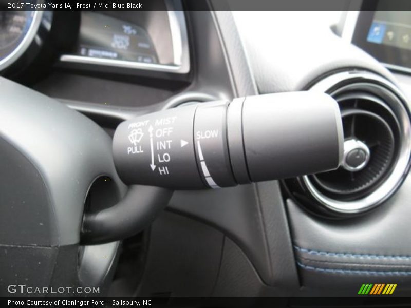 Frost / Mid-Blue Black 2017 Toyota Yaris iA
