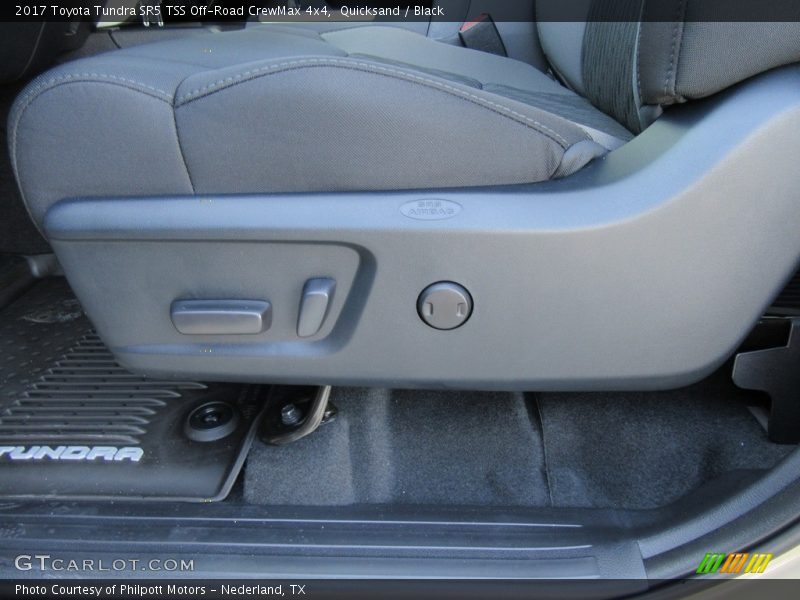 Front Seat of 2017 Tundra SR5 TSS Off-Road CrewMax 4x4