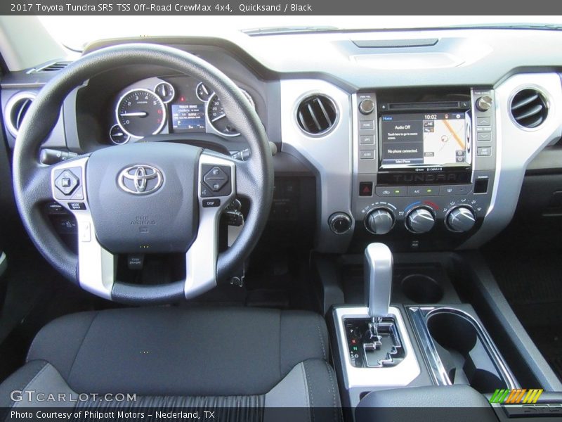 Dashboard of 2017 Tundra SR5 TSS Off-Road CrewMax 4x4