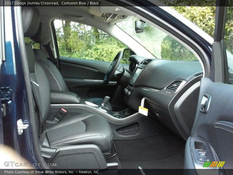 Contusion Blue / Black 2017 Dodge Journey Crossroad