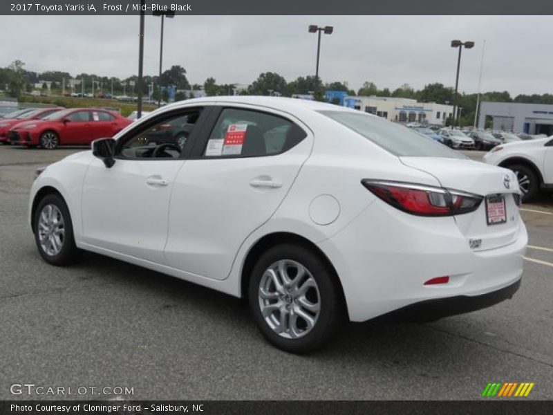 Frost / Mid-Blue Black 2017 Toyota Yaris iA