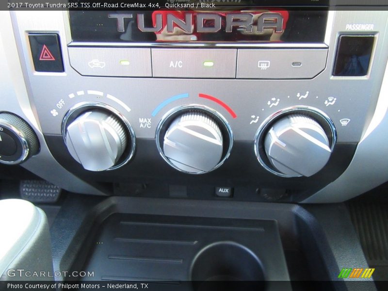 Controls of 2017 Tundra SR5 TSS Off-Road CrewMax 4x4