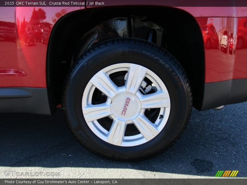 Crystal Red Tintcoat / Jet Black 2015 GMC Terrain SLE