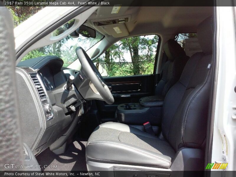  2017 3500 Laramie Mega Cab 4x4 Black Interior