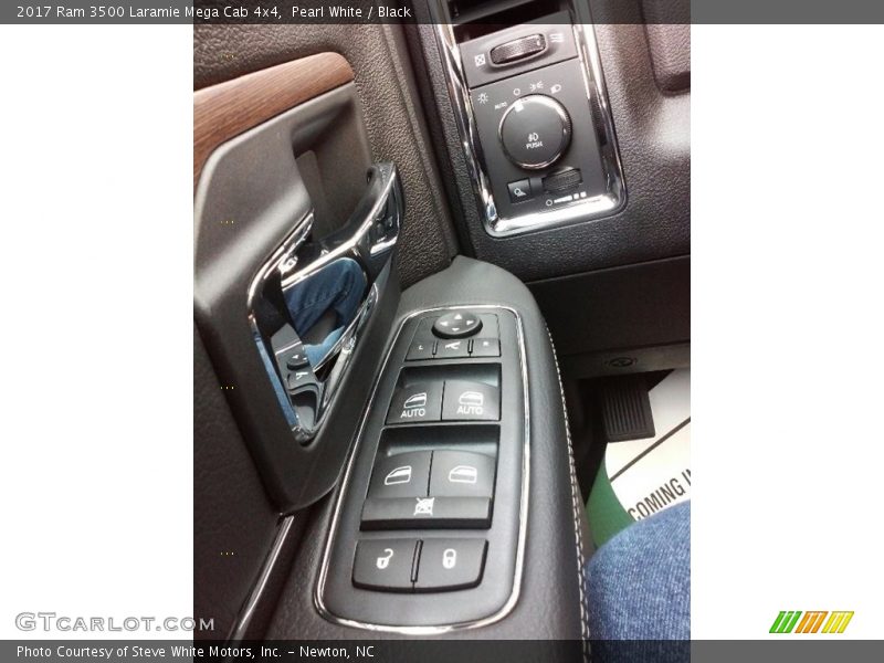Controls of 2017 3500 Laramie Mega Cab 4x4