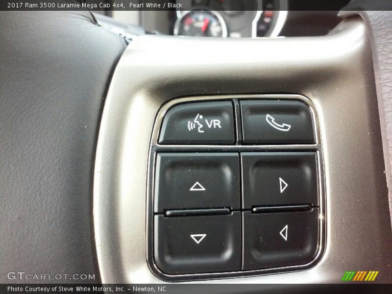 Controls of 2017 3500 Laramie Mega Cab 4x4