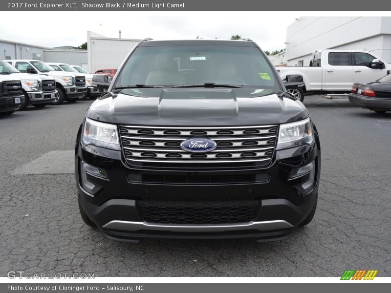 Shadow Black / Medium Light Camel 2017 Ford Explorer XLT