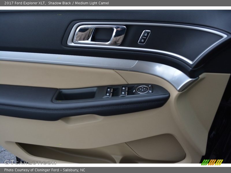 Shadow Black / Medium Light Camel 2017 Ford Explorer XLT