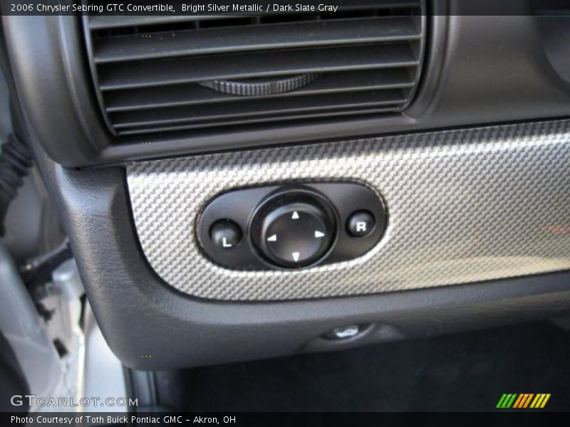 Bright Silver Metallic / Dark Slate Gray 2006 Chrysler Sebring GTC Convertible